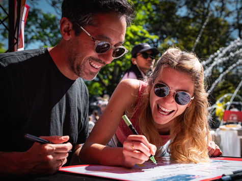 TA COURSE À TON IMAGE : PASSE AU STAND DE PERSONNALISATION DE DOSSARD !